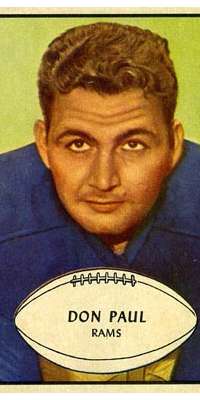 Don Paul, American football player., dies at age 89
